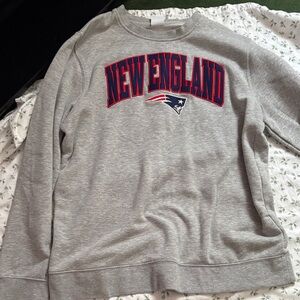 New England Gray Sweater